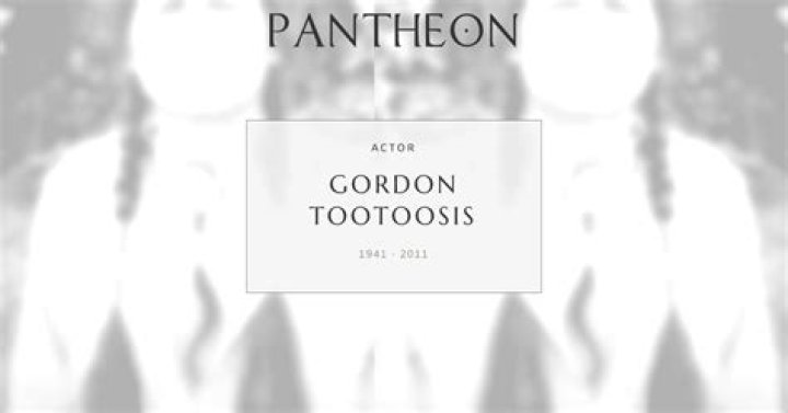 Gordon Tootoosis, Married, Wife, Children, Died, Net Worth, Wiki, Bio, Age, Parents