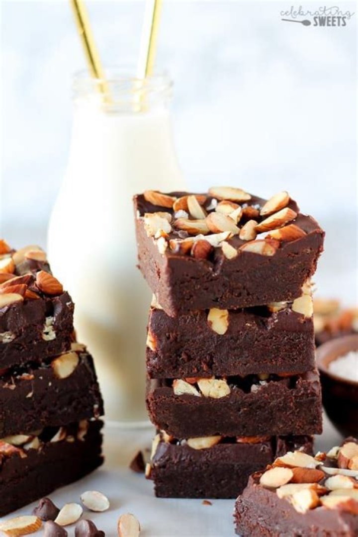 Sea Salt Brownies - Celebrating Sweets