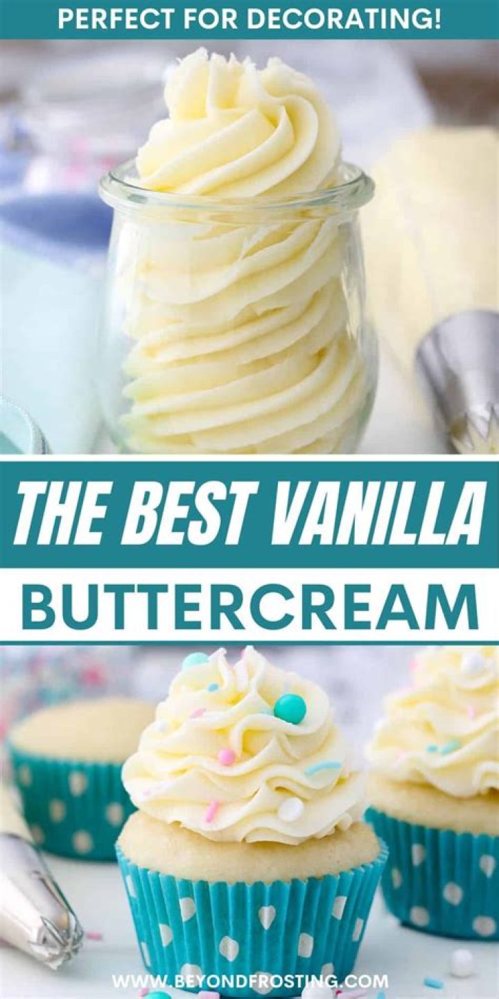 Vanilla Buttercream Frosting {Best Flavor!}
