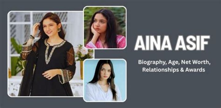 Who is Aina Asif - Check Age, Bio, Height, Wiki, Net Worth & Instagram Details